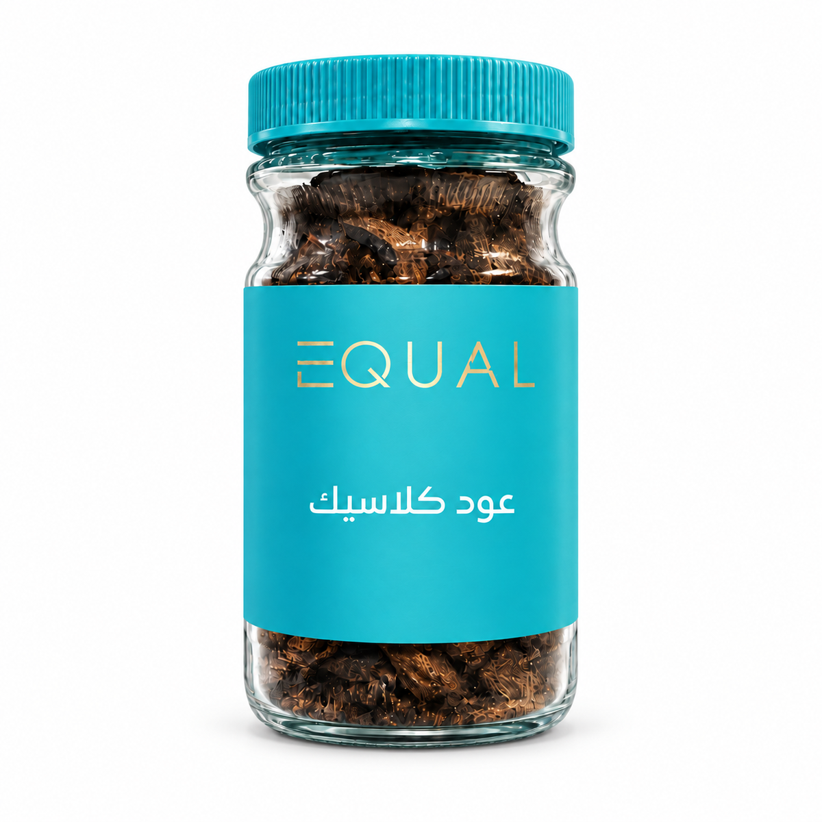 بخور عود كلاسيك من إيكوال على خلفية بيضاء