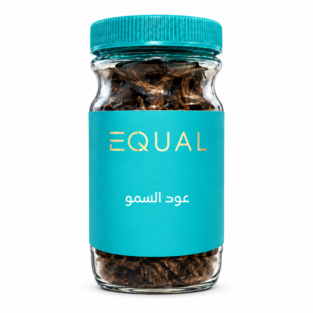 بخور عود السمو من إيكوال على خلفية بيضاء