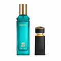 عطر EQUAL 25 بحجم ٢٠٠ مل بجانب زجاجة مرجعية دون شعار