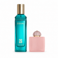 عطر EQUAL 26 بحجم ٢٠٠ مل بجانب زجاجة مرجعية دون شعار